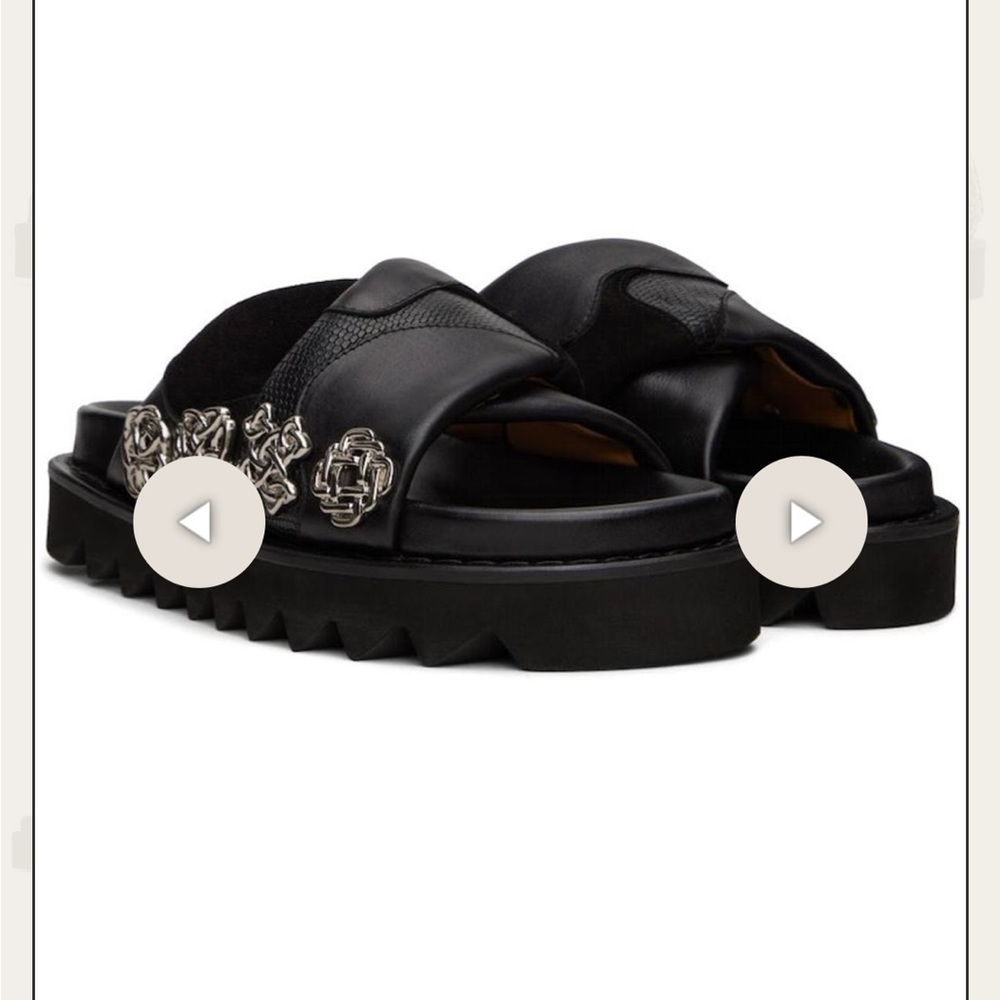 Toga Pulla Exclusive Platform Flat Sandals